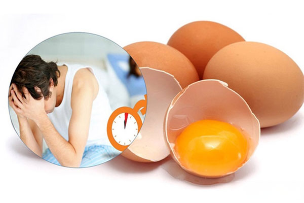 Chữa xuất tinh sớm bằng trứng gà là phương pháp dân gian có hiệu quả cao.