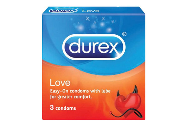 Bao cao su Durex Love là thương hiệu nổi tiếng trên thế giới