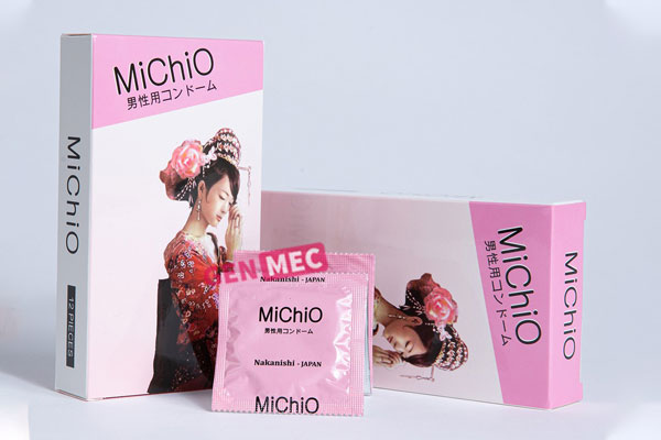 Bao cao su Michio với thiết kế đường gân nổi bật mang đến nhiều khoái cảm