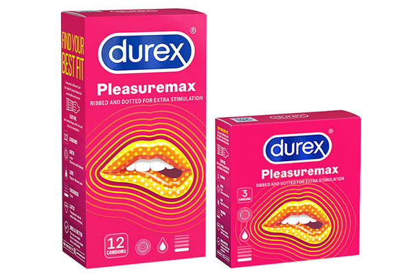Bao cao su kéo dài quan hệ Durex Pleasuremax