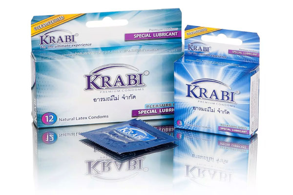Bao cao su Krabi Pleasure Dots Premium là sản phẩm vừa có gai vừa kéo dài thời gian quan hệ