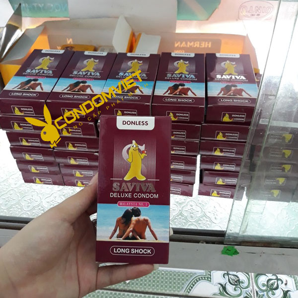Shop bao cao su Condom Việt cung cấp bao cao su Saviva chính hãng