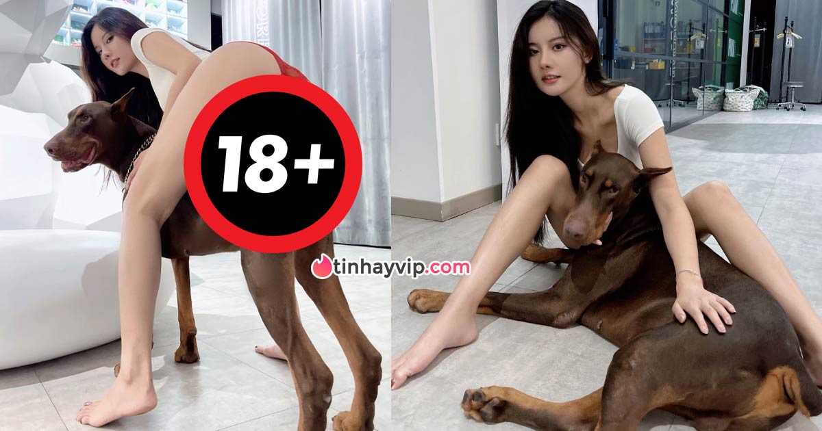 Jiu Shia Zhua bị chỉ trích phản cảm khi chụp ảnh cùng thú cưng